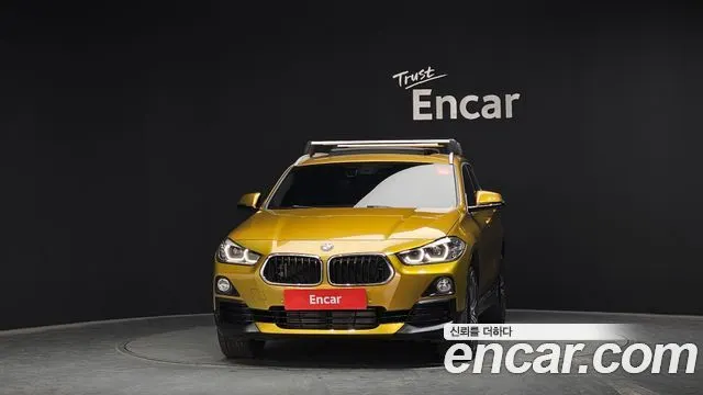 BMW X2 2019 — 45 328 км, жёлтый, Корея — под ключ — фото 3