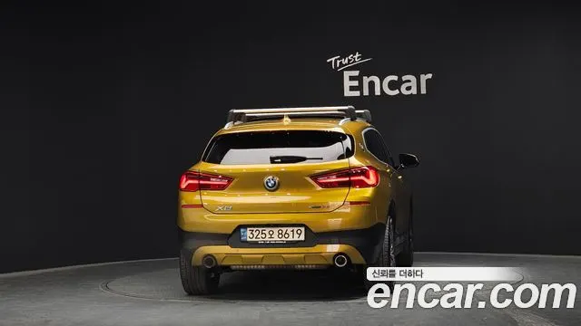 BMW X2 2019 — 45 328 км, жёлтый, Корея — под ключ — фото 4