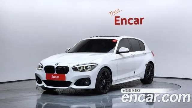 BMW 1 SERIES 2018 — 185 211 км, белый, Корея — под ключ — фото 1