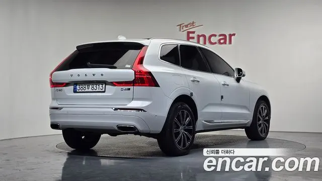 VOLVO XC60 2018 — 132 533 км, белый, Корея — под ключ — фото 2