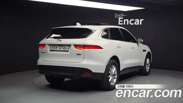 JAGUAR F-PACE 2018 — 144 739 км, белый, Корея — под ключ — фото 2