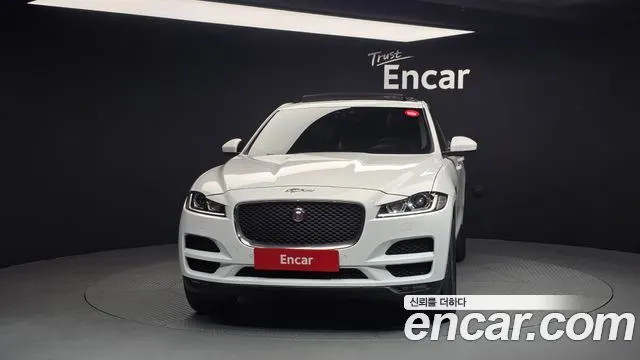JAGUAR F-PACE 2018 — 144 739 км, белый, Корея — под ключ — фото 3
