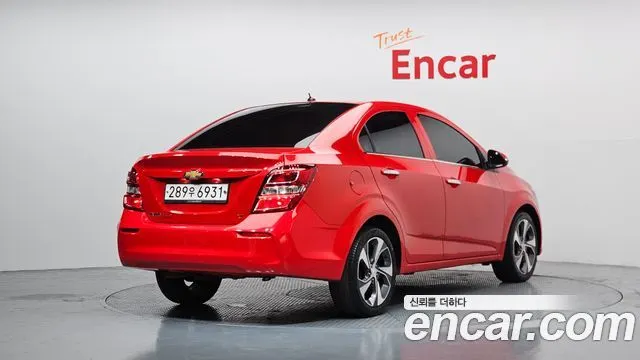 CHEVROLET AVEO SEDAN 2017 — 141 825 км, красный, Корея — под ключ — фото 2
