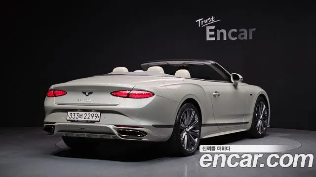 BENTLEY CONTINENTAL 2025 — 2 931 км, белый-перламутр, Корея — под ключ — фото 2