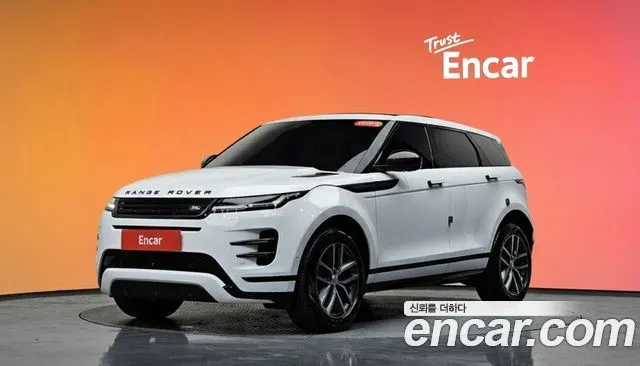LAND ROVER RANGE ROVER EVOQUE (2 ПОК.) 2026 — 7 524 км, белый, Корея — под ключ — фото 2