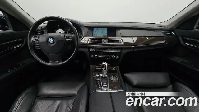 BMW 7 SERIES 2012 — 90 246 км, чёрный, Корея — под ключ — фото 7