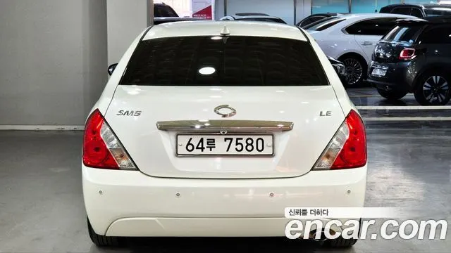 RENAULT KOREA SM5 NEW IMPRESSION 2009 — 113 248 км, белый-перламутр, Корея — под ключ — фото 5
