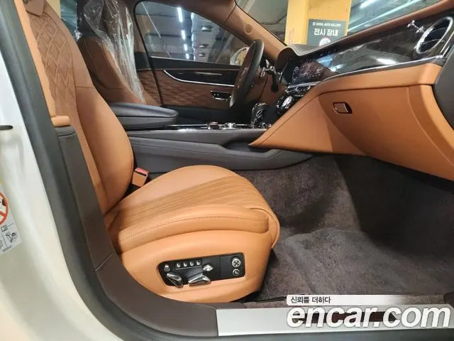 BENTLEY FLYING SPUR 2021 — 44 000 км, белый-перламутр, Корея — под ключ — фото 7