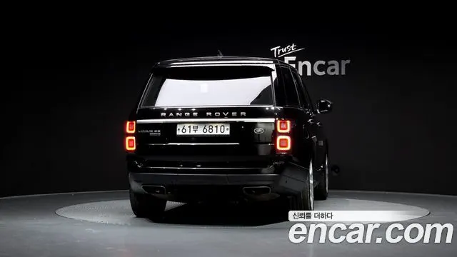 LAND ROVER RANGE ROVER (4 ПОК.) 2018 — 171 539 км, чёрный, Корея — под ключ — фото 4