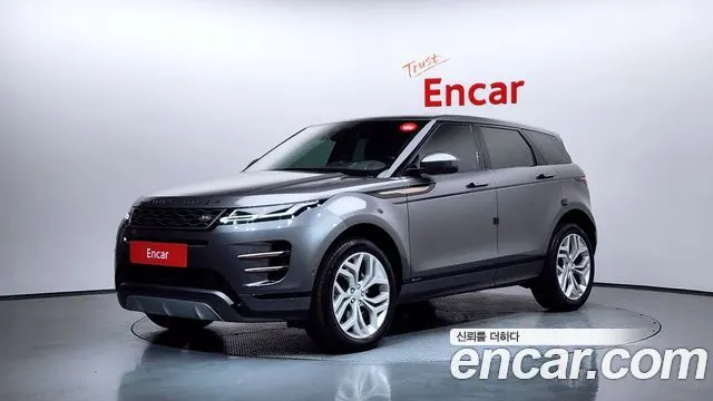 LAND ROVER RANGE ROVER EVOQUE 2020 — 96 541 км, серый, Корея — под ключ — фото 1