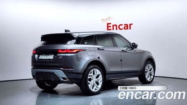 LAND ROVER RANGE ROVER EVOQUE 2020 — 96 541 км, серый, Корея — под ключ — фото 2