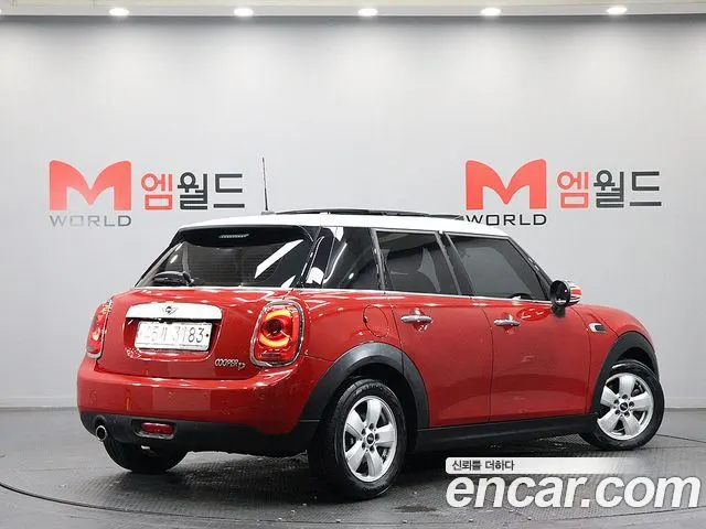 MINI COOPER D 2015 — 203 440 км, красный, Корея — под ключ — фото 3