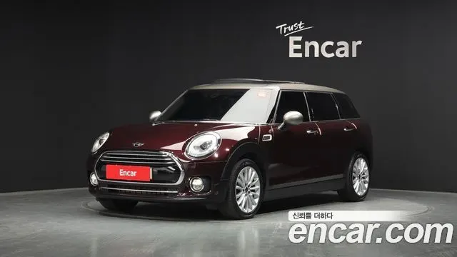 MINI COOPER D CLUBMAN 2017 — 83 588 км, коричневый, Корея — под ключ — фото 1