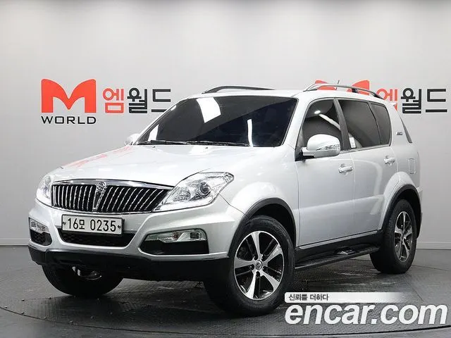 KGM REXTON W — из Кореи под ключ