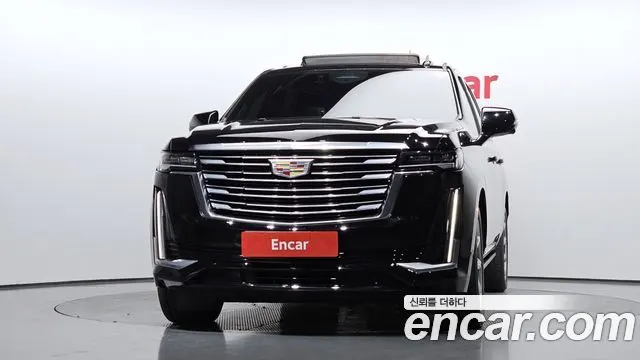CADILLAC ESCALADE 2022 — 57 709 км, чёрный, Корея — под ключ — фото 3