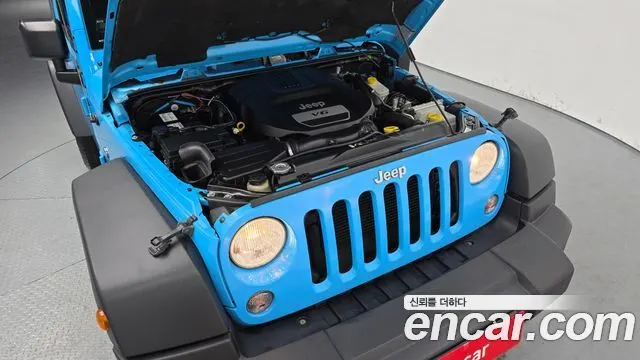 JEEP WRANGLER (JK) 2017 — 84 785 км, синий, Корея — под ключ — фото 6