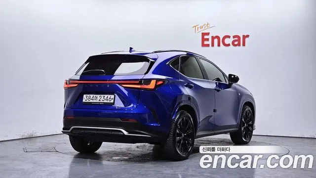 LEXUS NX450H+ 2022 — 43 937 км, синий, Корея — под ключ — фото 1