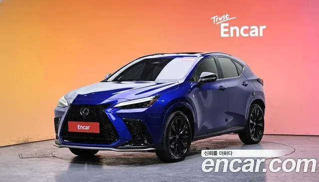 LEXUS NX450H+ 2022 — 43 937 км, синий, Корея — под ключ — фото 2