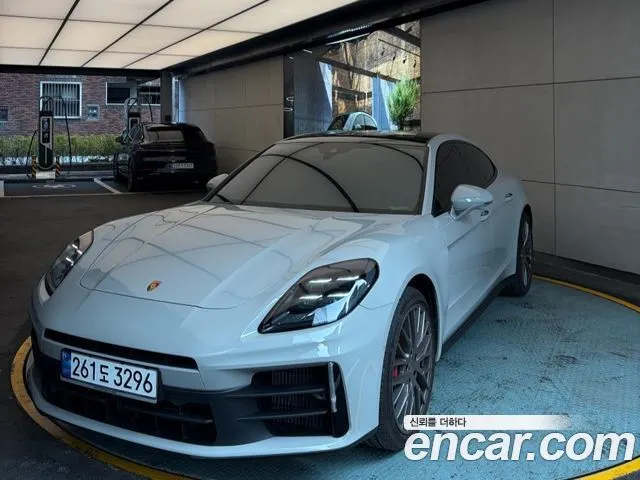 PORSCHE PANAMERA (976) 2025 — 8 500 км, серебристо-серый, Корея — под ключ — фото 11