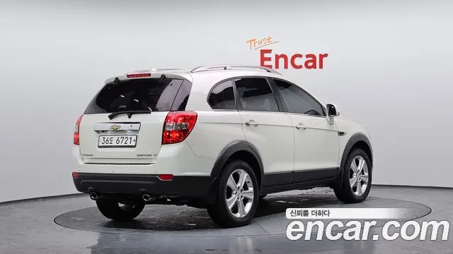 CHEVROLET CAPTIVA 2012 — 90 334 км, белый-перламутр, Корея — под ключ — фото 2