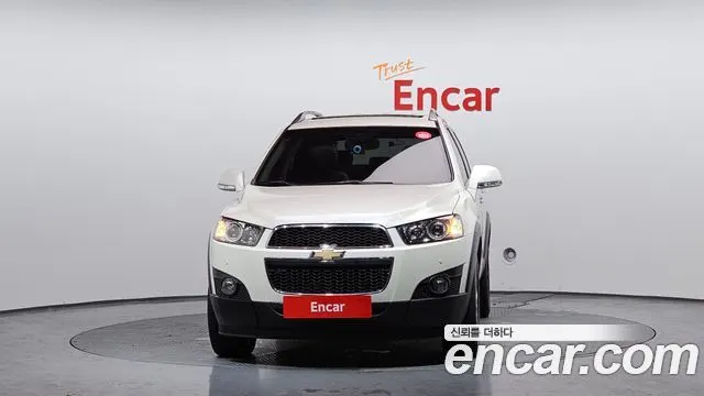 CHEVROLET CAPTIVA 2012 — 90 334 км, белый-перламутр, Корея — под ключ — фото 3