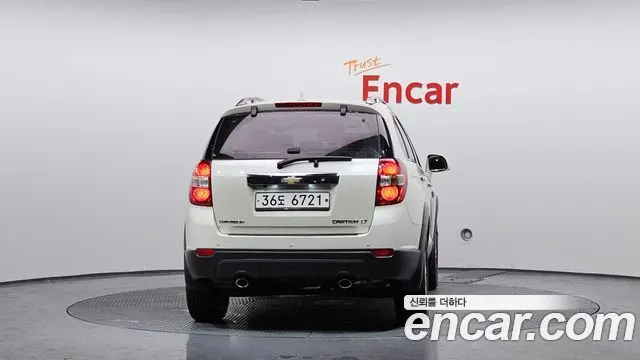 CHEVROLET CAPTIVA 2012 — 90 334 км, белый-перламутр, Корея — под ключ — фото 4
