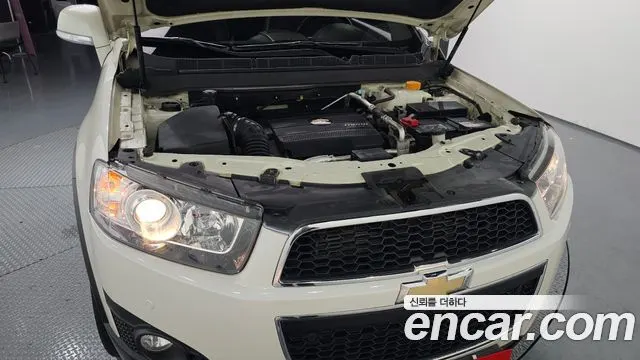 CHEVROLET CAPTIVA 2012 — 90 334 км, белый-перламутр, Корея — под ключ — фото 6