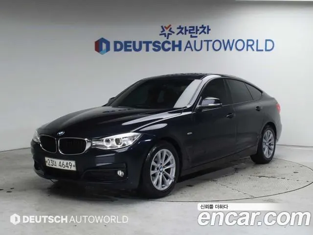 BMW 3 SERIES GT 2014 — 126 861 км, синий, Корея — под ключ — фото 11