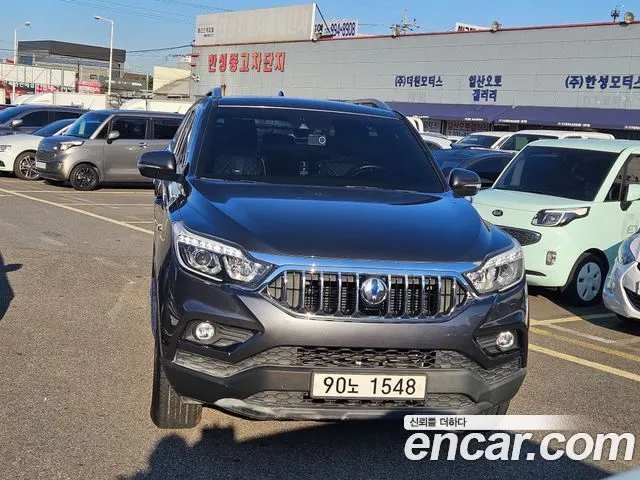 KGM REXTON SPORTS KHAN 2019 — 117 086 км, серый, Корея — под ключ — фото 3