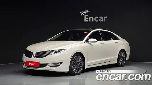 LINCOLN MKZ 2015 — 128 787 км, белый, Корея — под ключ — фото 1