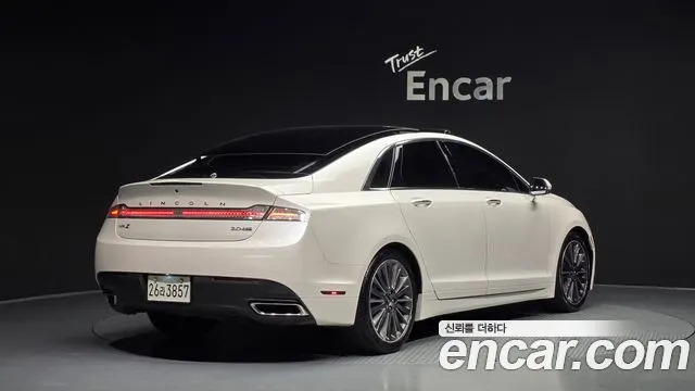 LINCOLN MKZ 2015 — 128 787 км, белый, Корея — под ключ — фото 2