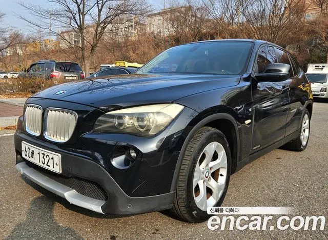 BMW X1 2011 — 300 233 км, чёрный, Корея — под ключ — фото 12