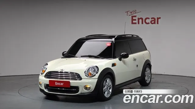 MINI COOPER CLUBMAN 2013 — 150 865 км, белый-перламутр, Корея — под ключ — фото 1