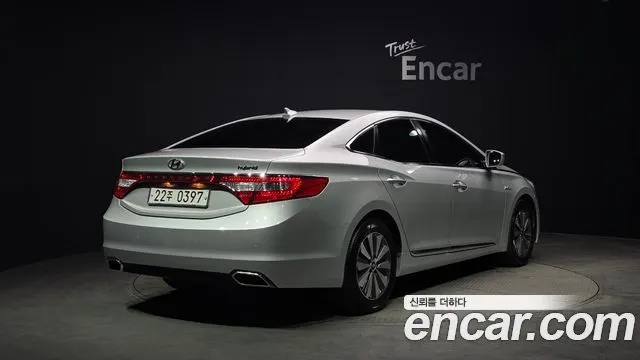 HYUNDAI GRANDEUR HYBRID 2016 — 111 575 км, серебристый, Корея — под ключ — фото 2