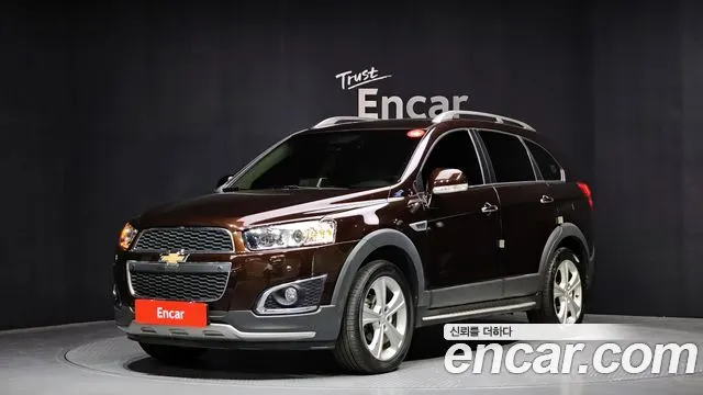 CHEVROLET CAPTIVA 2014 — 54 939 км, коричневый, Корея — под ключ — фото 1