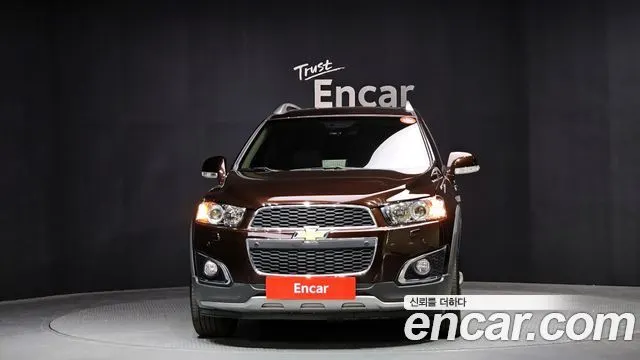 CHEVROLET CAPTIVA 2014 — 54 939 км, коричневый, Корея — под ключ — фото 2