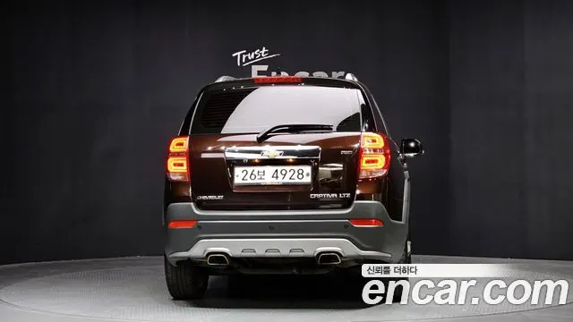 CHEVROLET CAPTIVA 2014 — 54 939 км, коричневый, Корея — под ключ — фото 3