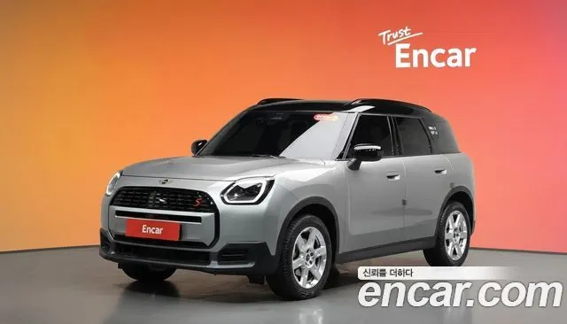 MINI COOPER S COUNTRYMAN 2024 — 19 186 км, серебристо-серый, Корея — под ключ — фото 2