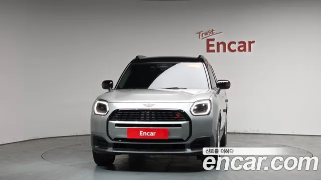 MINI COOPER S COUNTRYMAN 2024 — 19 186 км, серебристо-серый, Корея — под ключ — фото 3