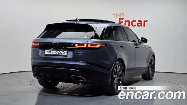 LAND ROVER RANGE ROVER VELAR 2018 — 86 825 км, синий, Корея — под ключ — фото 2