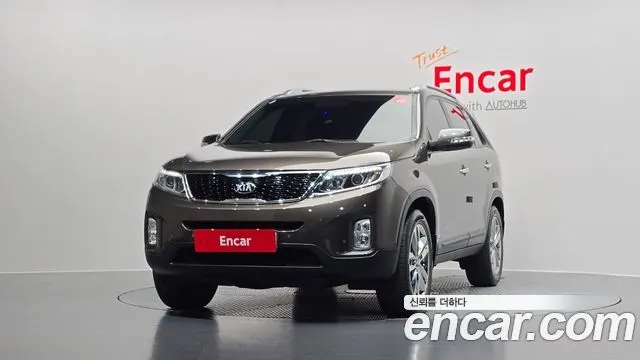 KIA SORENTO R 2014 — 153 513 км, коричневый, Корея — под ключ — фото 3