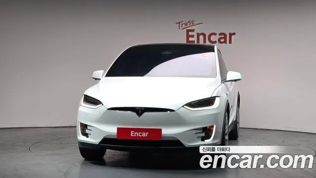 TESLA MODEL X 2019 — 113 422 км, белый, Корея — под ключ — фото 3