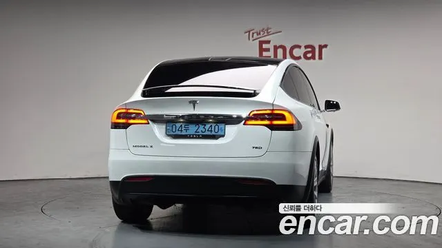 TESLA MODEL X 2019 — 113 422 км, белый, Корея — под ключ — фото 4