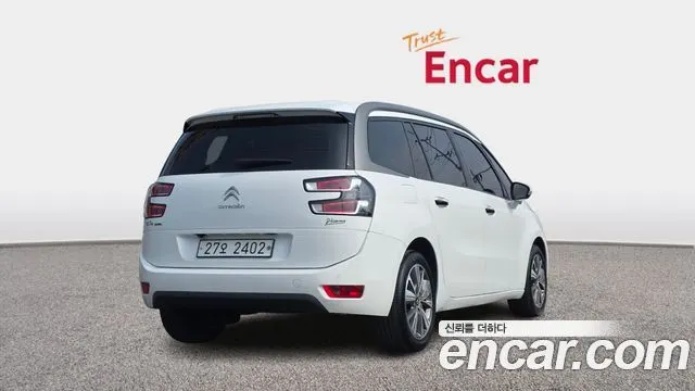 CITROEN GRAND C4 PICASSO 2017 — 144 718 км, белый, Корея — под ключ — фото 2