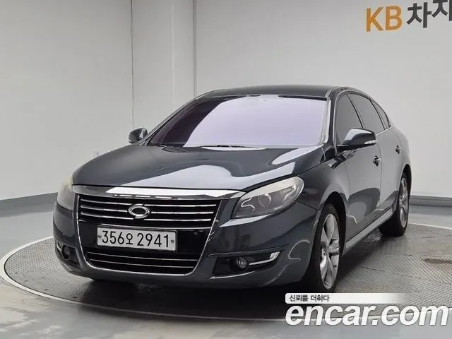RENAULT KOREA SM7 2014 — 170 000 км, серебристо-серый, Корея — под ключ — фото 1