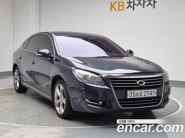 RENAULT KOREA SM7 2014 — 170 000 км, серебристо-серый, Корея — под ключ — фото 4