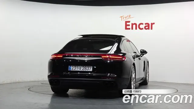 PORSCHE PANAMERA 2018 — 97 531 км, чёрный, Корея — под ключ — фото 4