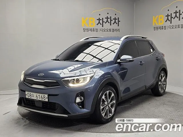 KIA STONIC 2018 — 90 365 км, синий, Корея — под ключ — фото 11