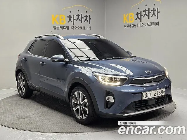 KIA STONIC 2018 — 90 365 км, синий, Корея — под ключ — фото 3