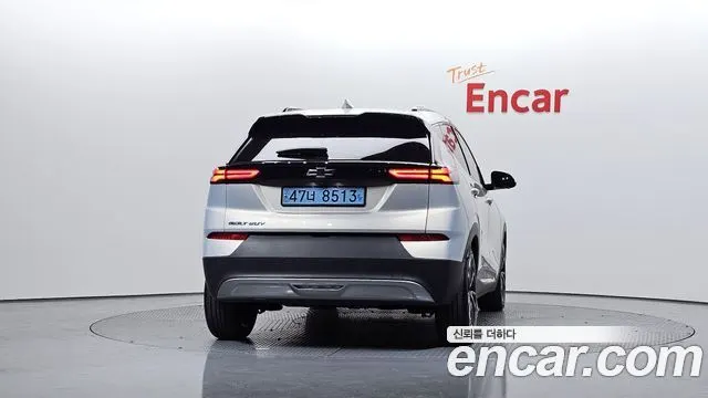 CHEVROLET BOLT 2022 — 66 657 км, серебристо-серый, Корея — под ключ — фото 4
